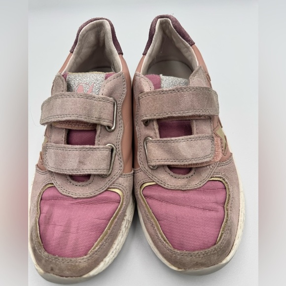 Naturino Sky Sz 31 Pink and Gold Star Sneakers - Picture 5 of 9